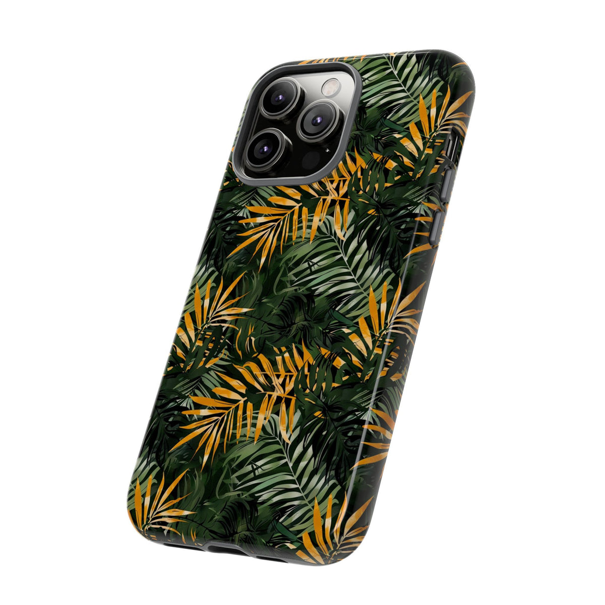 Jungle Pattern Phone Case – Exotic & Lush Design for Your Phone 332