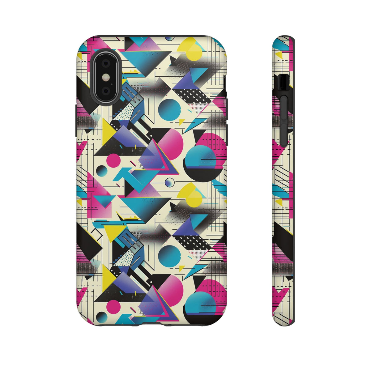 Retro 80s Seamless Phone Case – Vintage Style Meets Modern Protection 202