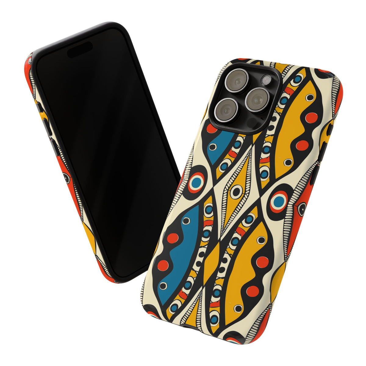 Stylish African Pattern Phone Case – Unique and Vibrant Protection 180