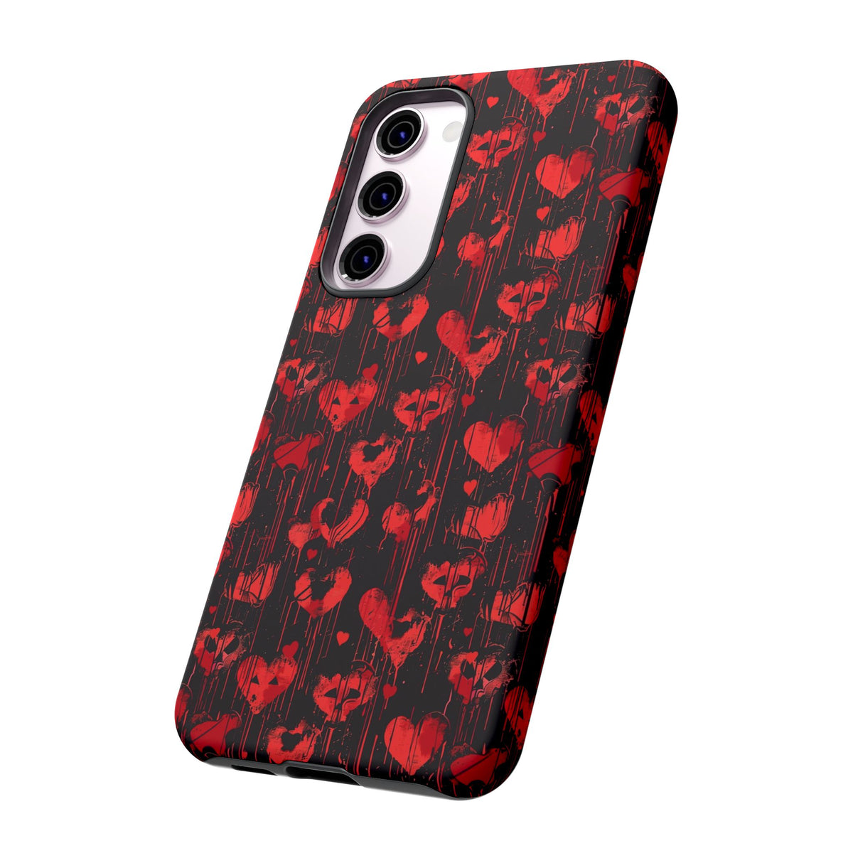 Heart Pattern Phone Case – Stylish & Loving Design for Your Device 825