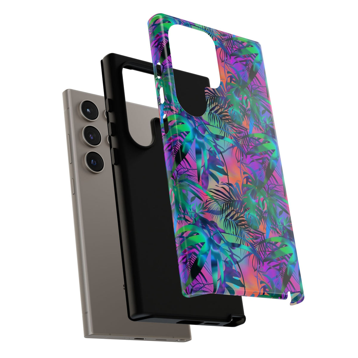 Jungle Pattern Phone Case – Exotic & Lush Design for Your Phone 325