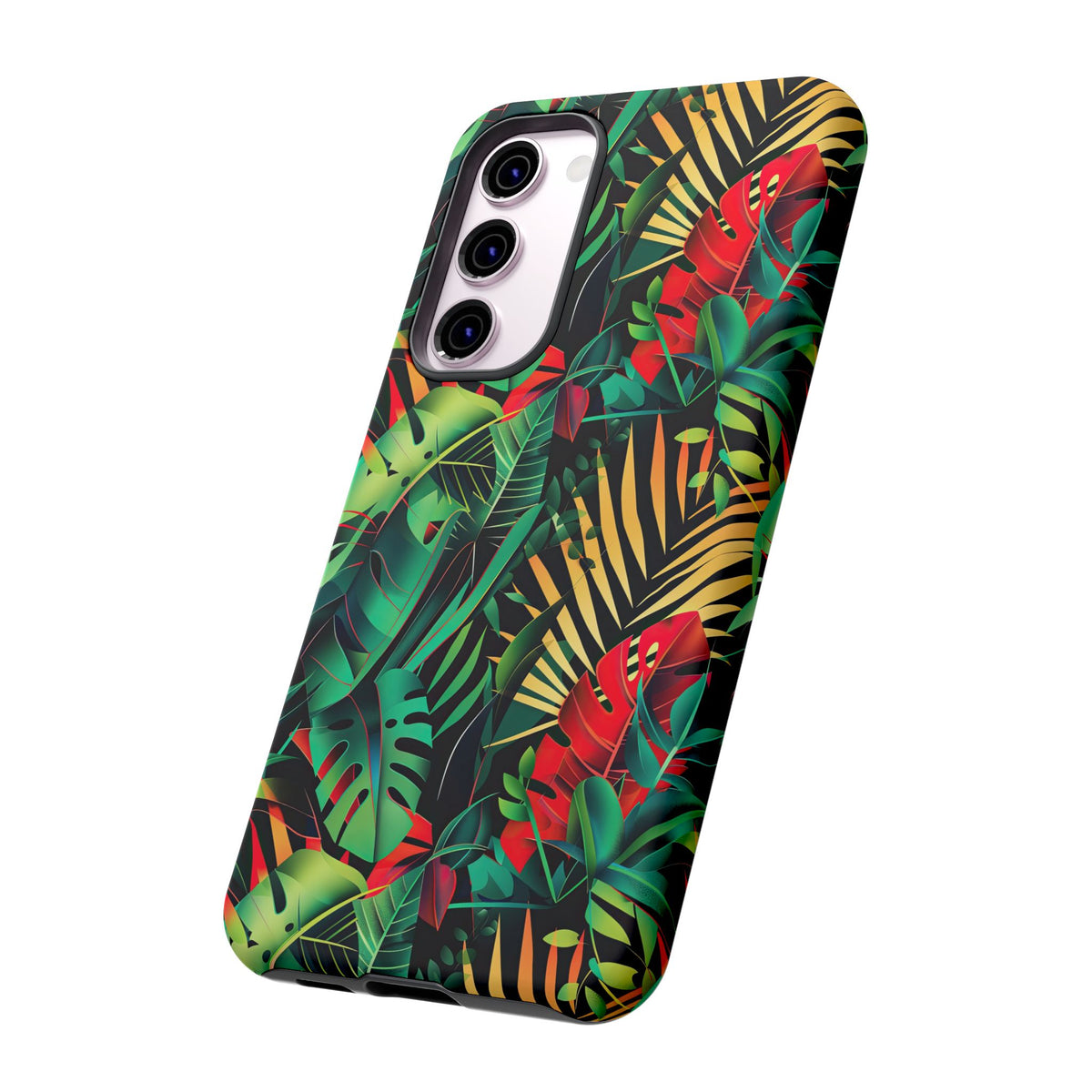 Jungle Collage Phone Case – Vibrant & Durable Nature-Inspired Protection