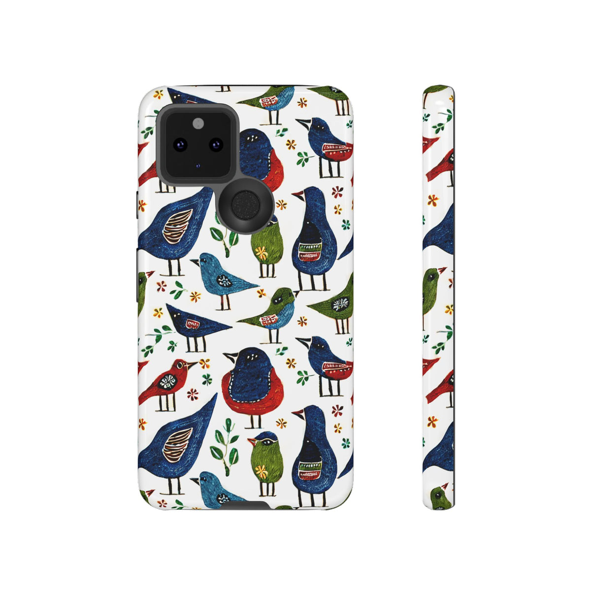 Birds Seamless Pattern Phone Case – Elegant and Timeless Avian Design 12