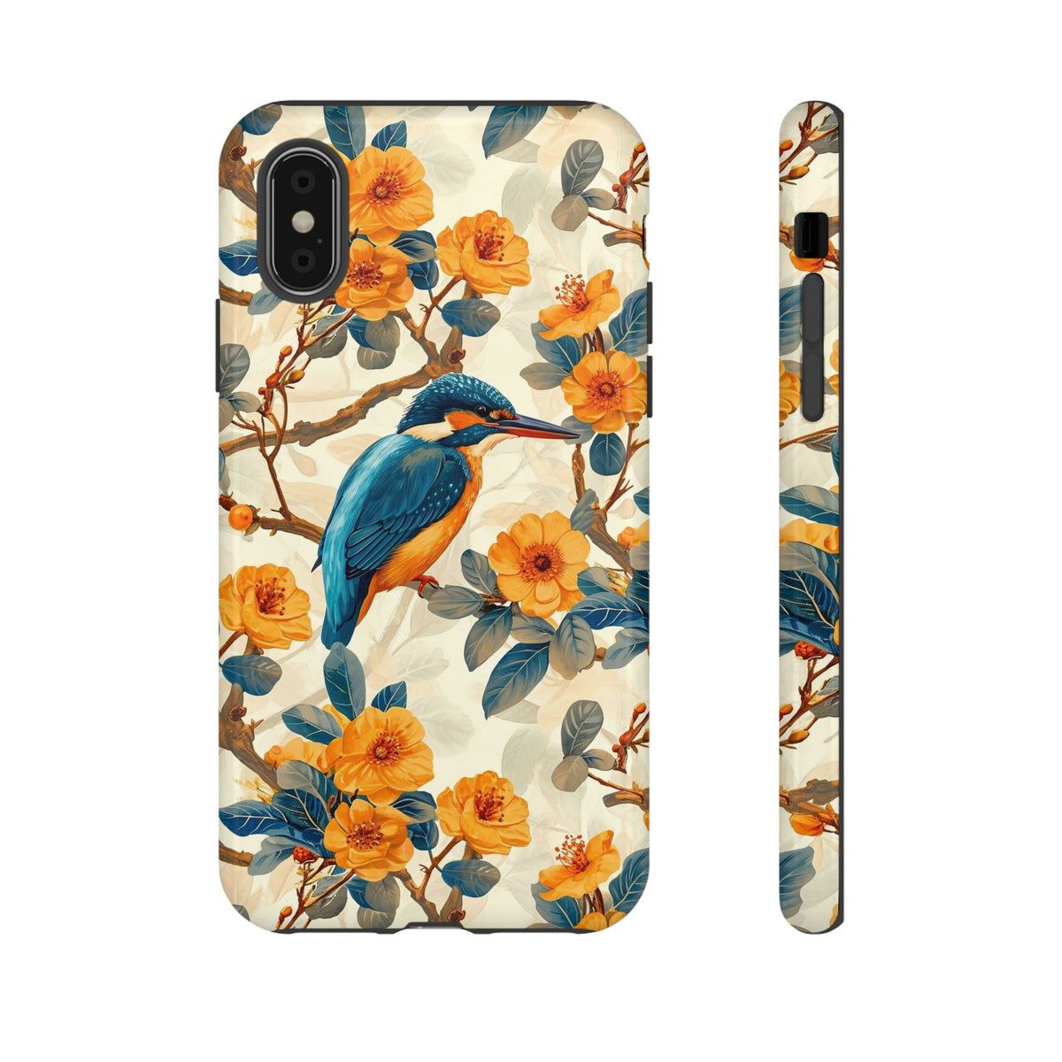 Birds Seamless Pattern Phone Case – Elegant and Timeless Avian Design