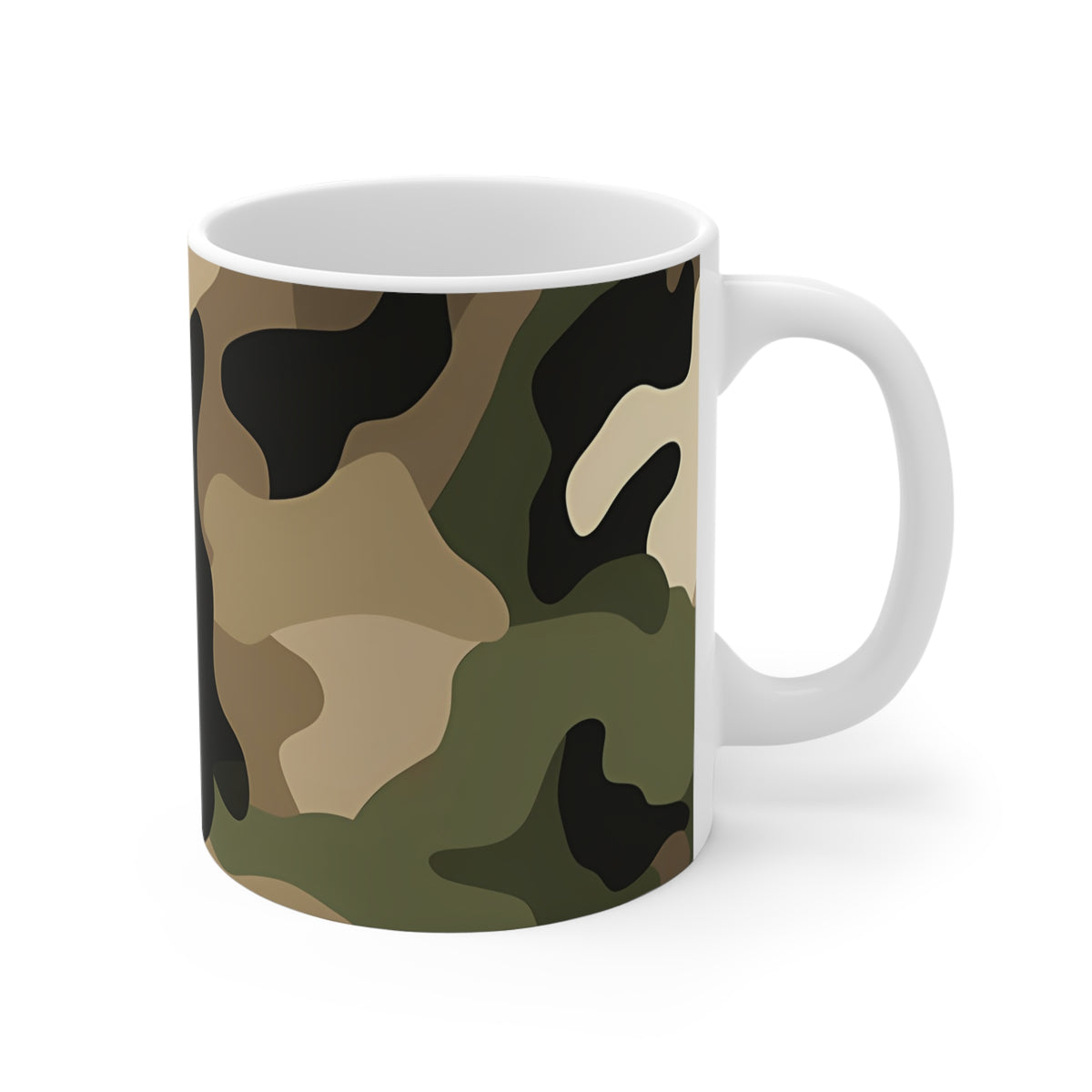 All-Over Camouflage Pattern Coffee Mug 400