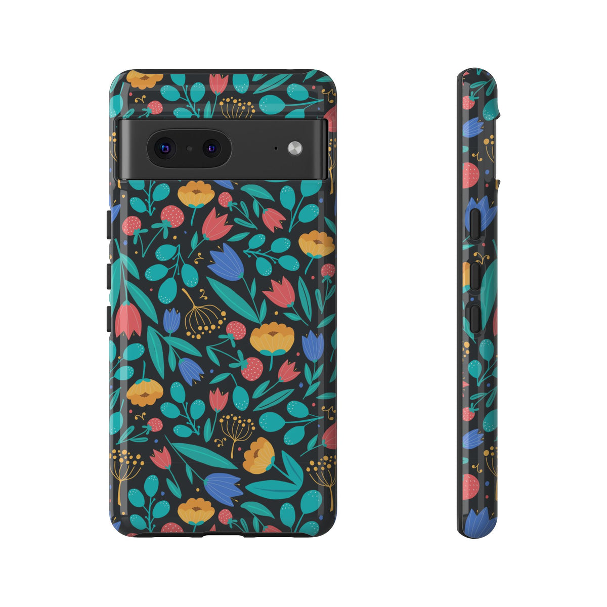 Colorful Little Flower Design Phone Case – Bright and Cheerful Floral Phone Cover