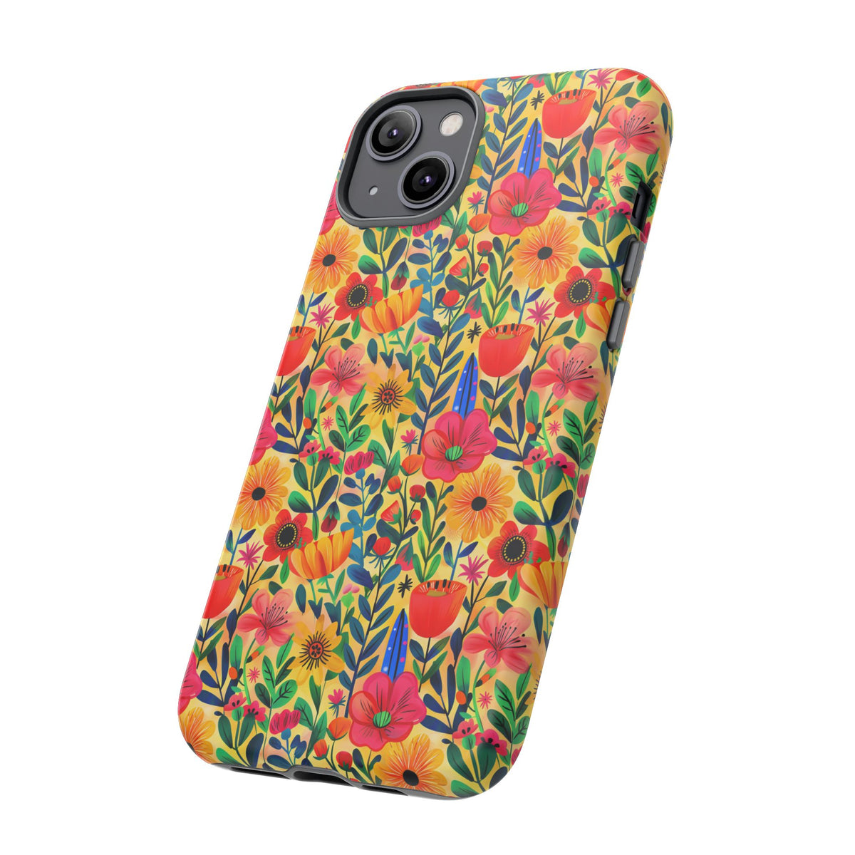 Frida Kahlo's Flower Phone Case – Artistic Elegance for Your Phone 7