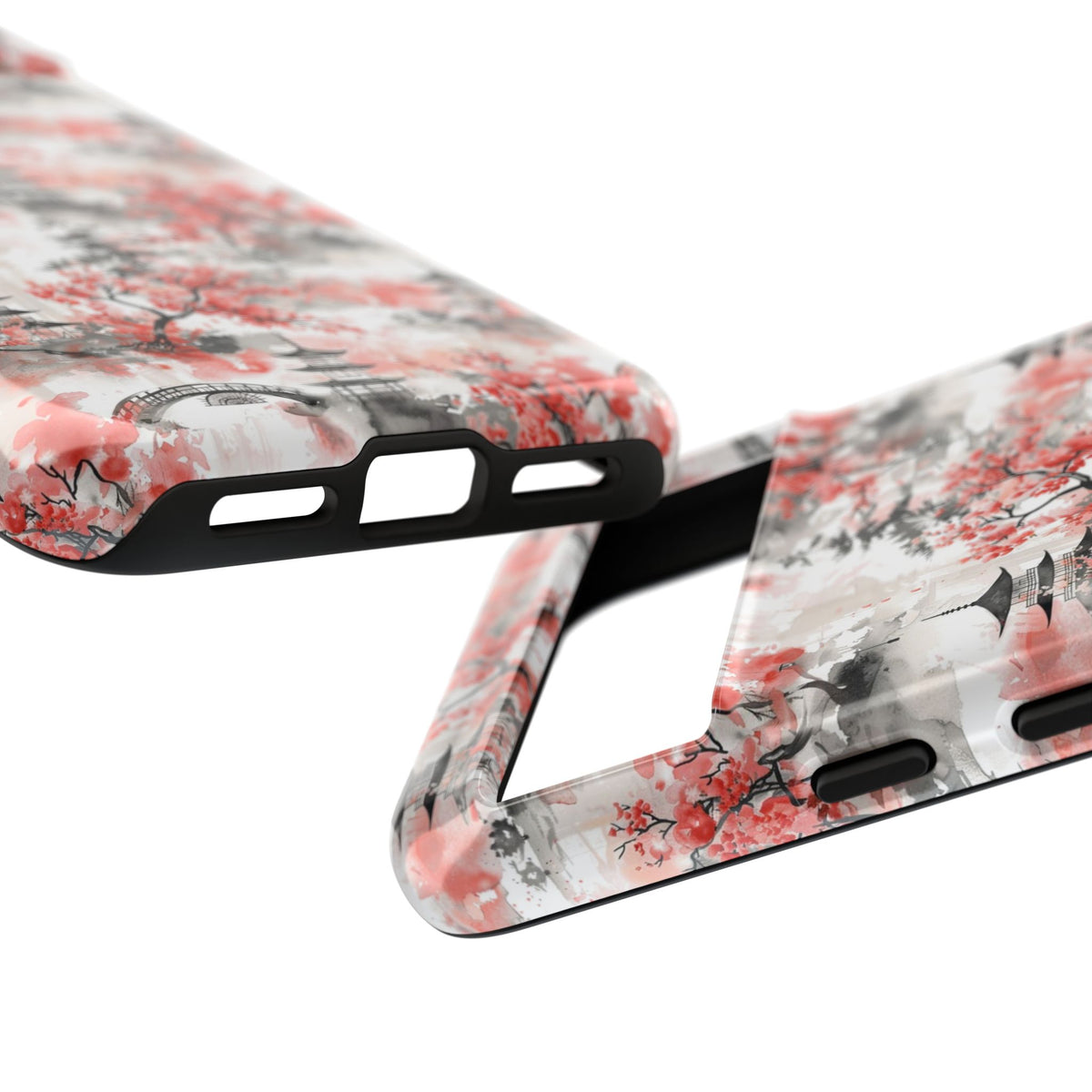 Japanese Pattern Phone Case – Elegant & Timeless Design for Your Phone 122