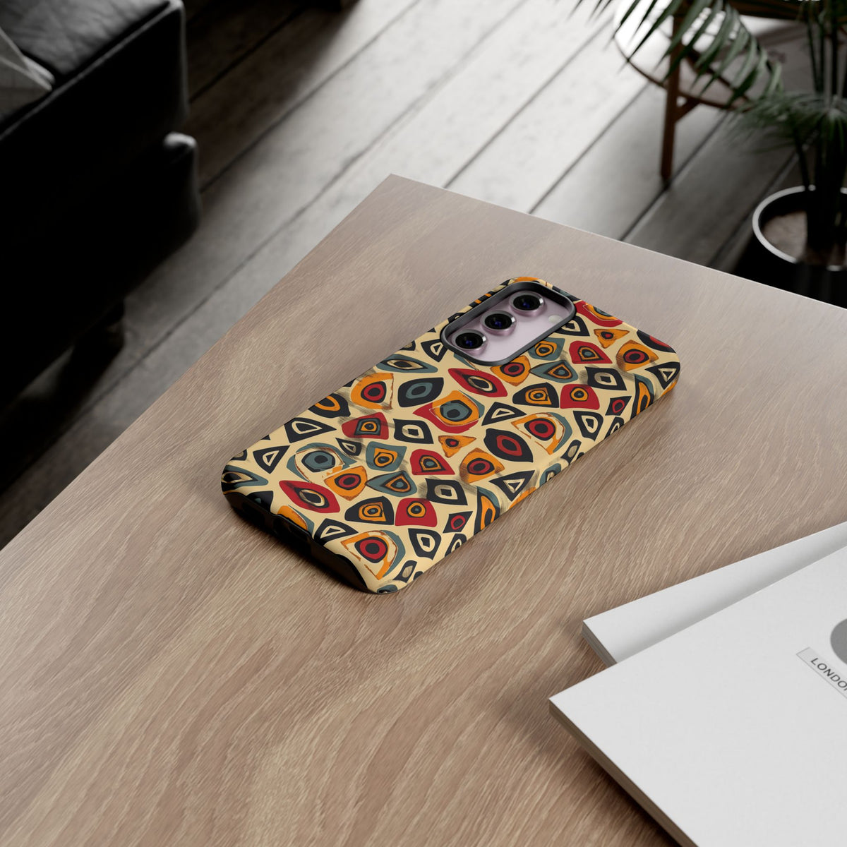 Stylish African Pattern Phone Case – Unique and Vibrant Protection 167