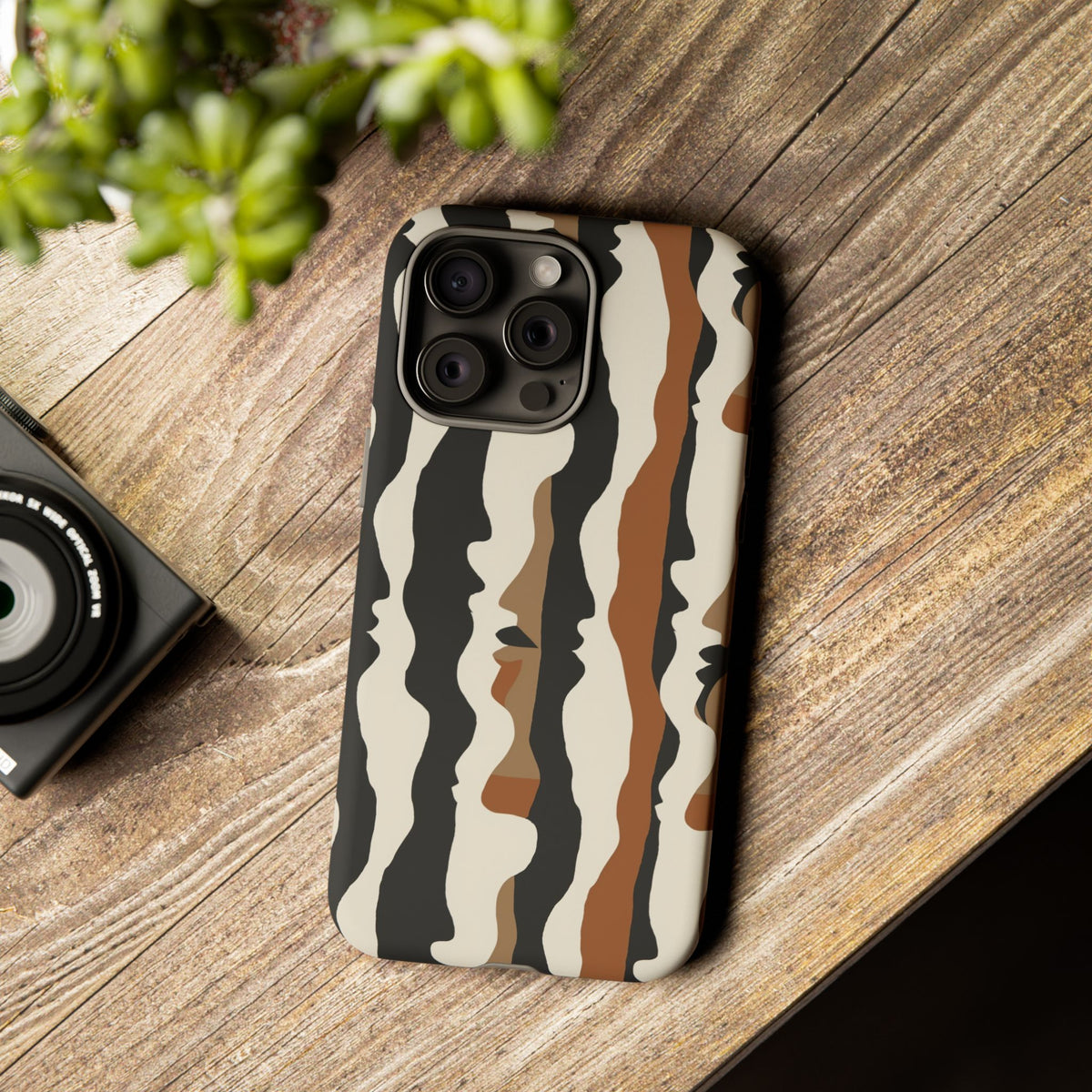 Stylish African Pattern Phone Case – Unique and Vibrant Protection 158