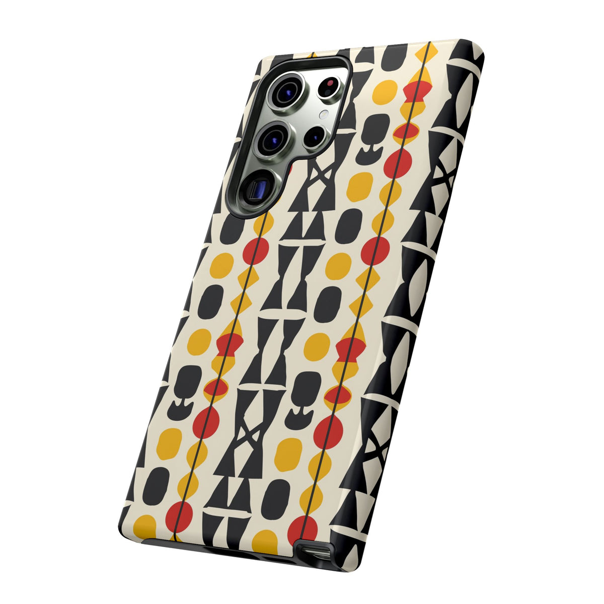 Stylish African Pattern Phone Case – Unique and Vibrant Protection 194