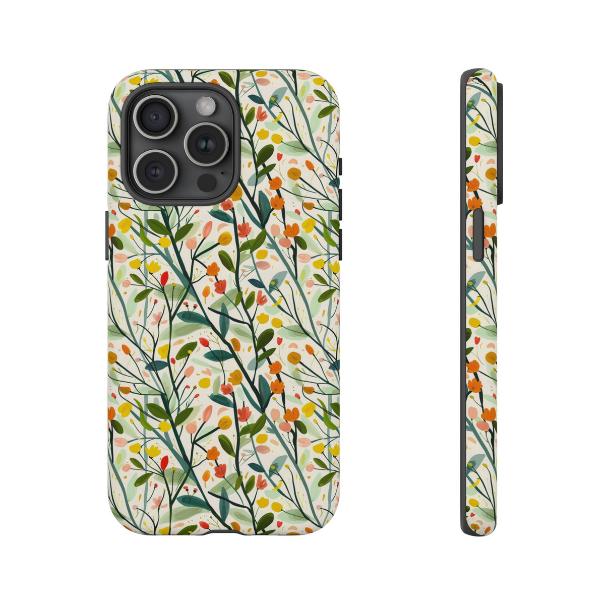 Spring Pattern Phone Case – Fresh & Vibrant Design for Your Phone 598