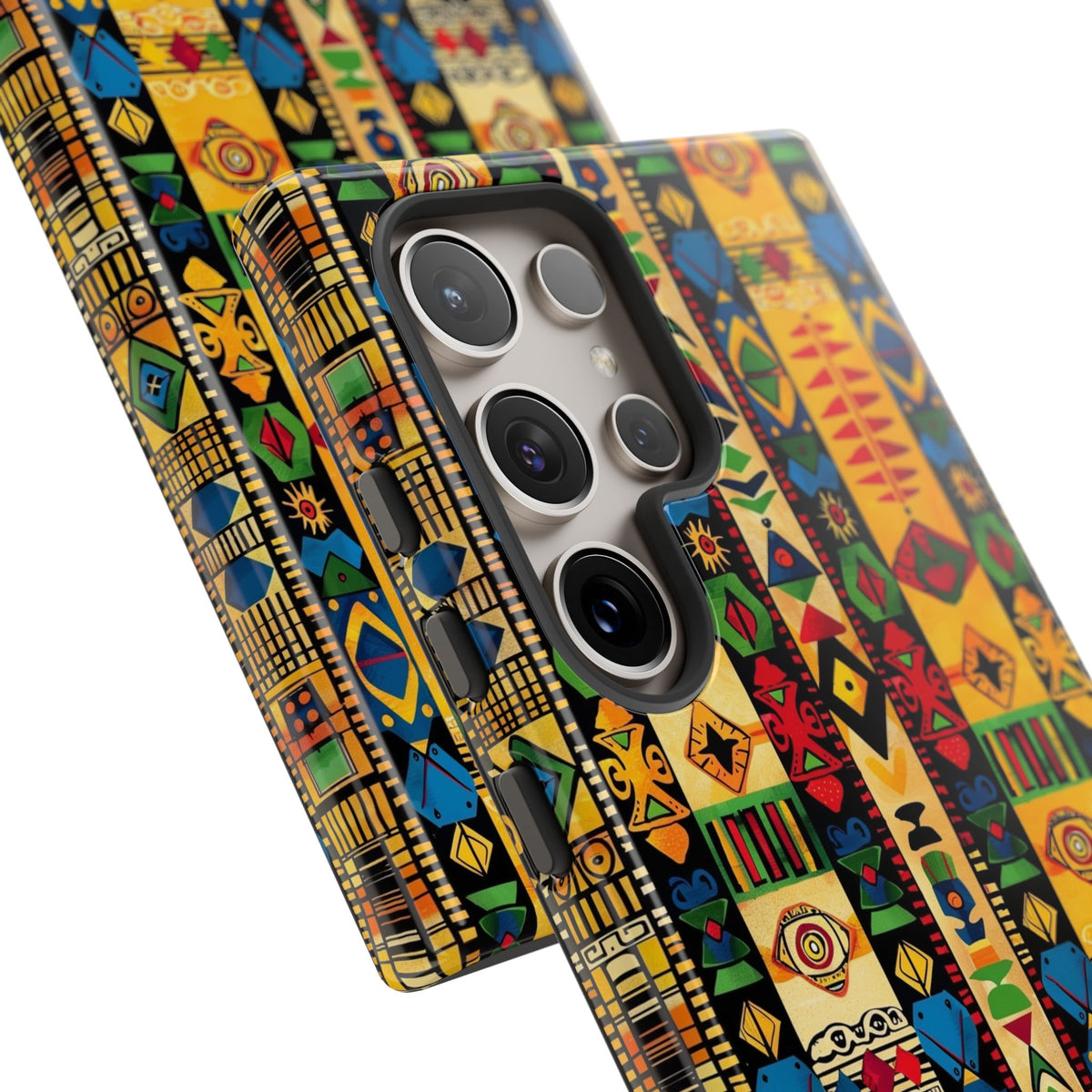 Stylish African Pattern Phone Case – Unique and Vibrant Protection 163