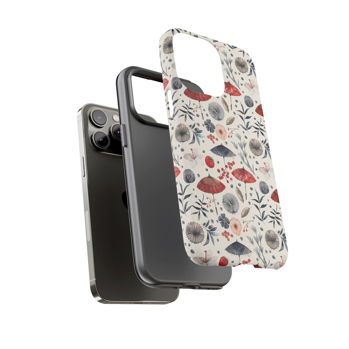 Japanese Pattern Phone Case – Elegant & Timeless Design for Your Phone 137