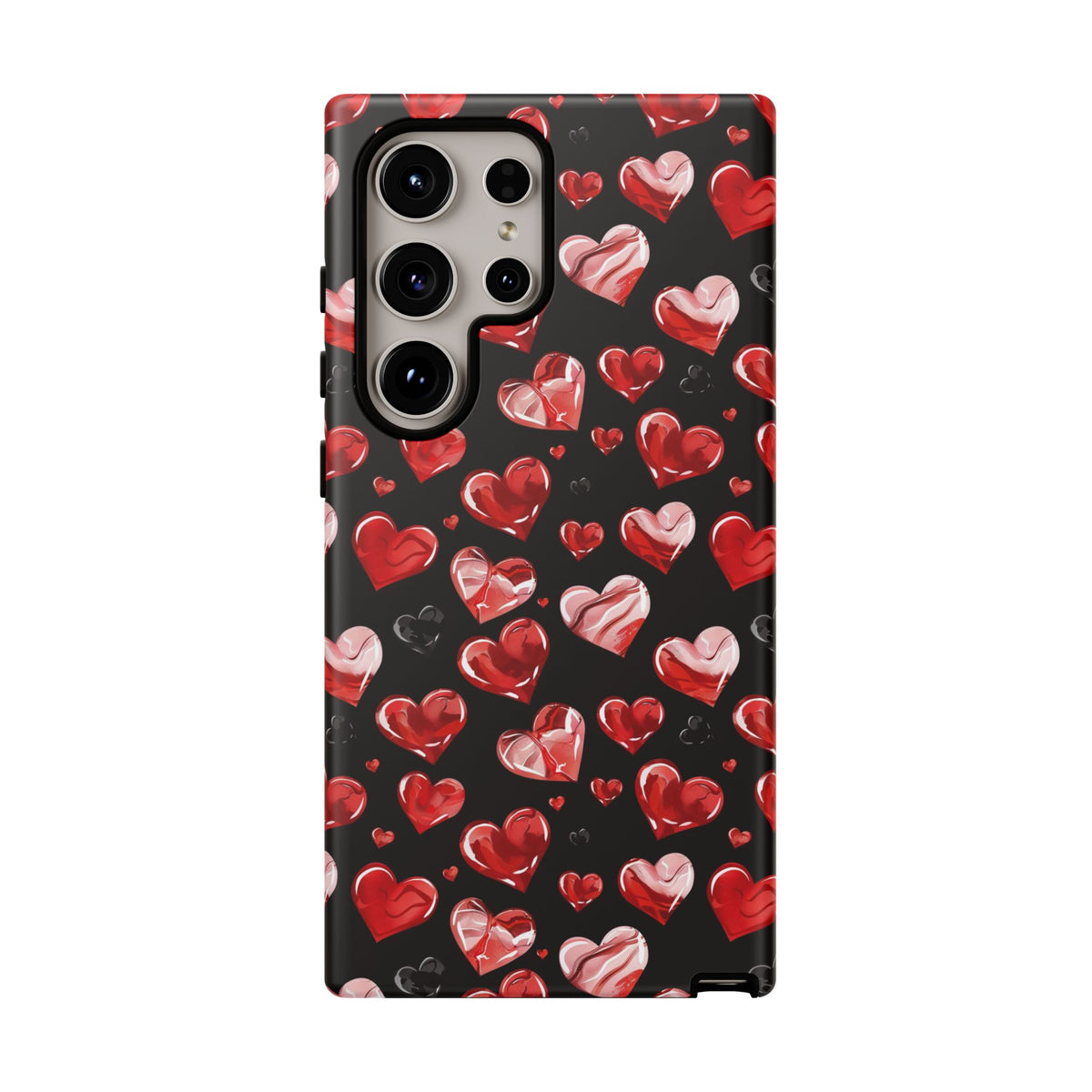 Heart Pattern Phone Case – Stylish & Loving Design for Your Device 365