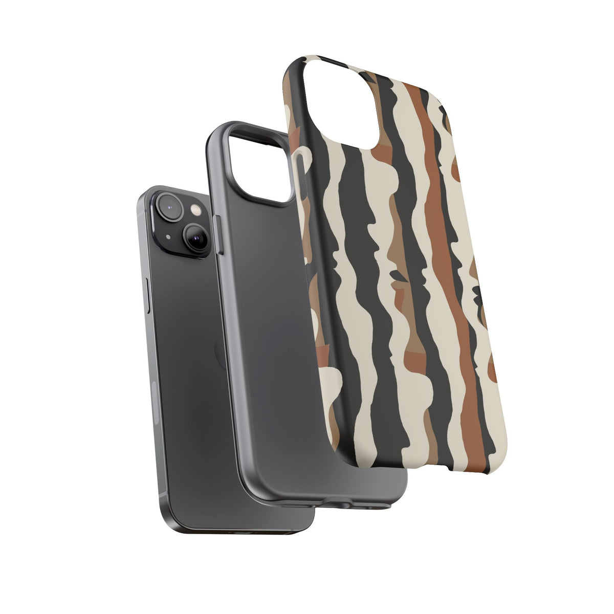 Stylish African Pattern Phone Case – Unique and Vibrant Protection 158