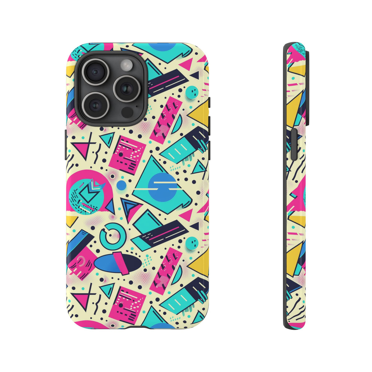 Retro 80s Seamless Phone Case – Vintage Style Meets Modern Protection 087