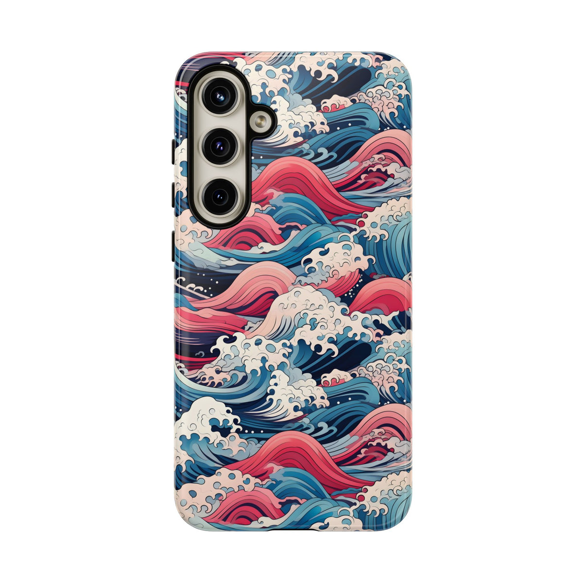 Japanese Waves Phone Case – Embrace Timeless Elegance with Classic Design 3