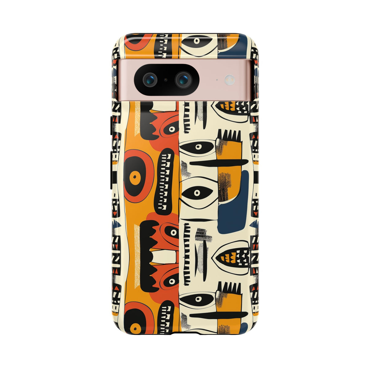 Stylish African Pattern Phone Case – Unique and Vibrant Protection 204