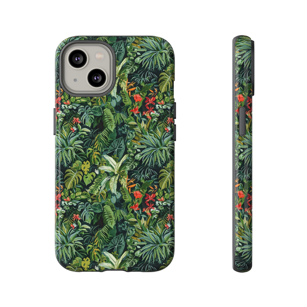 Jungle Pattern Phone Case – Exotic & Lush Design for Your Phone 323