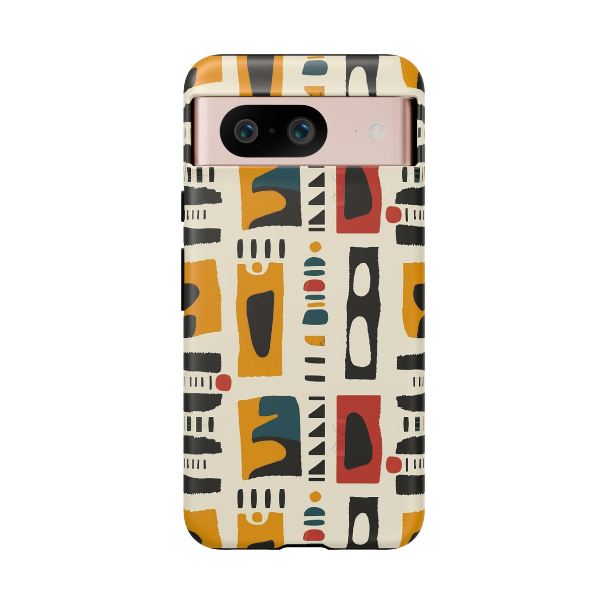 Stylish African Pattern Phone Case – Unique and Vibrant Protection 260