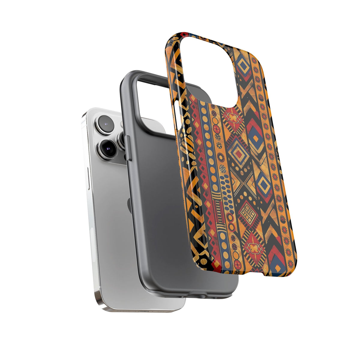 Stylish African Pattern Phone Case – Unique and Vibrant Protection 148