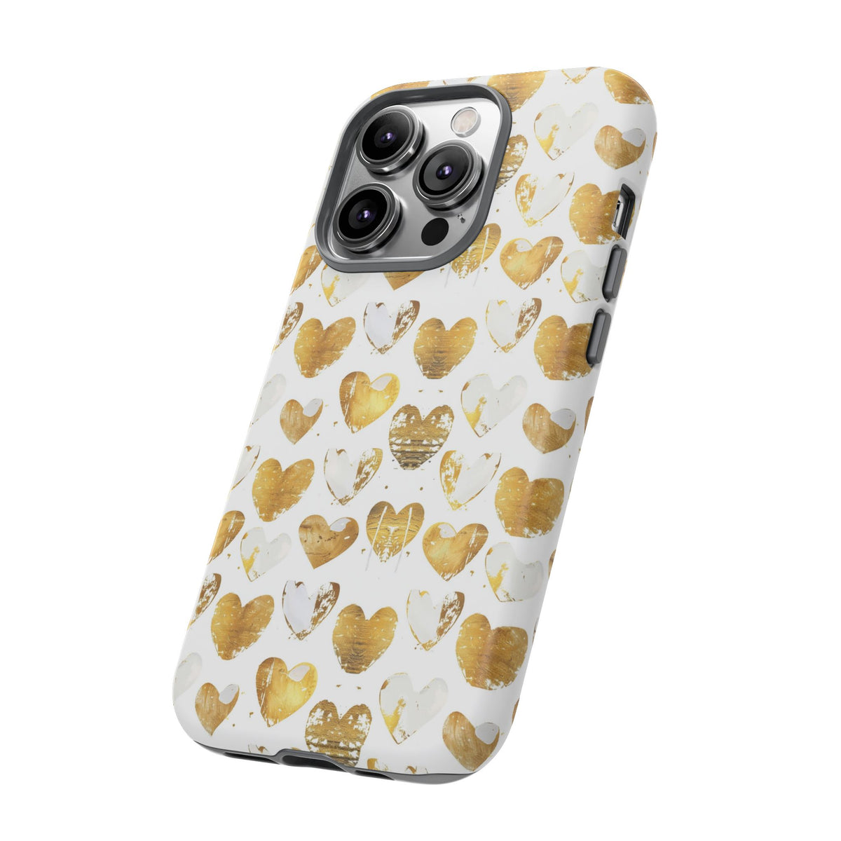 Heart Pattern Phone Case – Stylish & Loving Design for Your Device 369