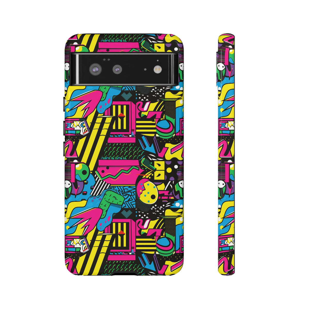 Retro 80s Seamless Phone Case – Vintage Style Meets Modern Protection 146