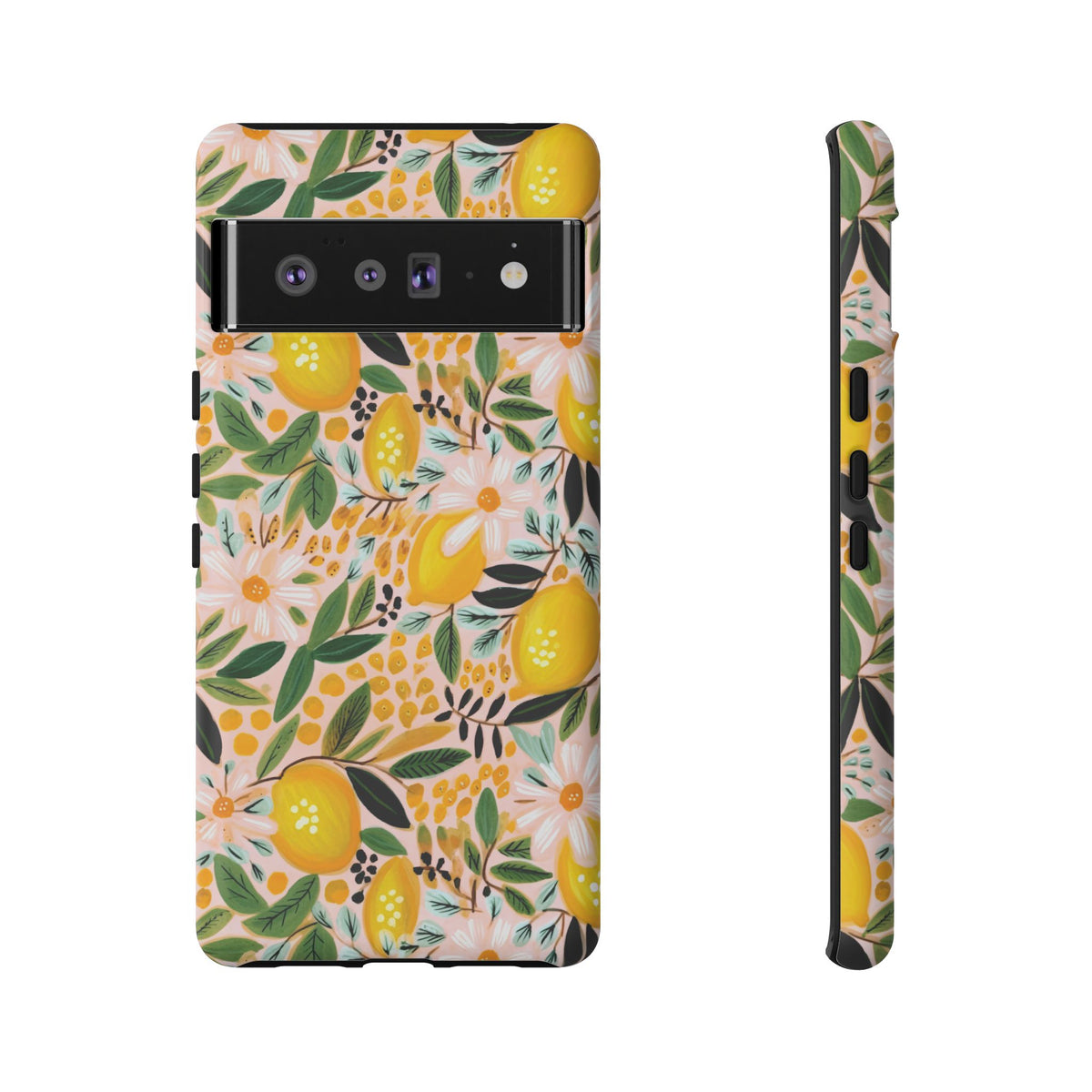 Cute Summer Lemons Phone Case – Refreshing Citrus Design for Your Phone 2