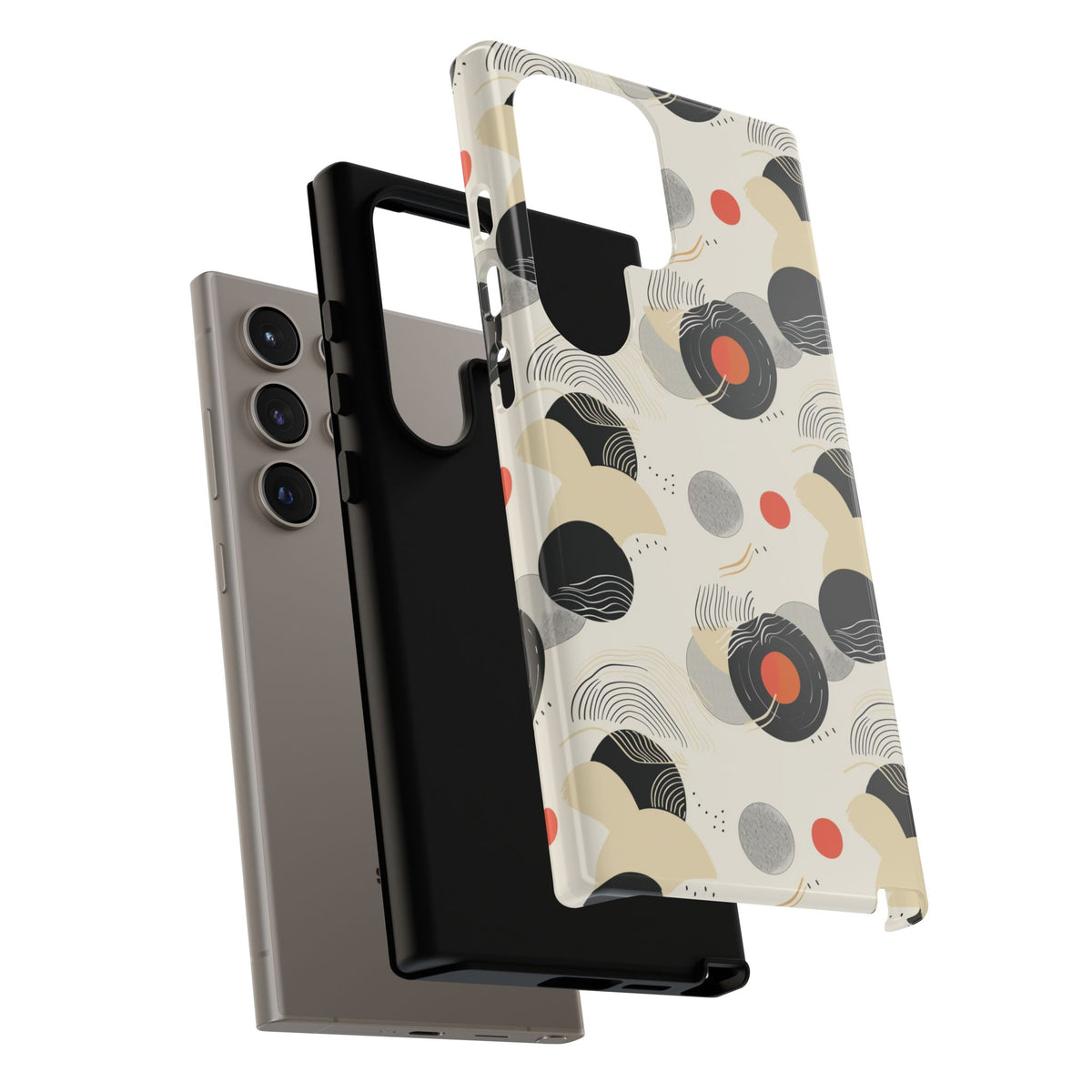 Japanese Pattern Phone Case – Elegant & Timeless Design for Your Phone 076