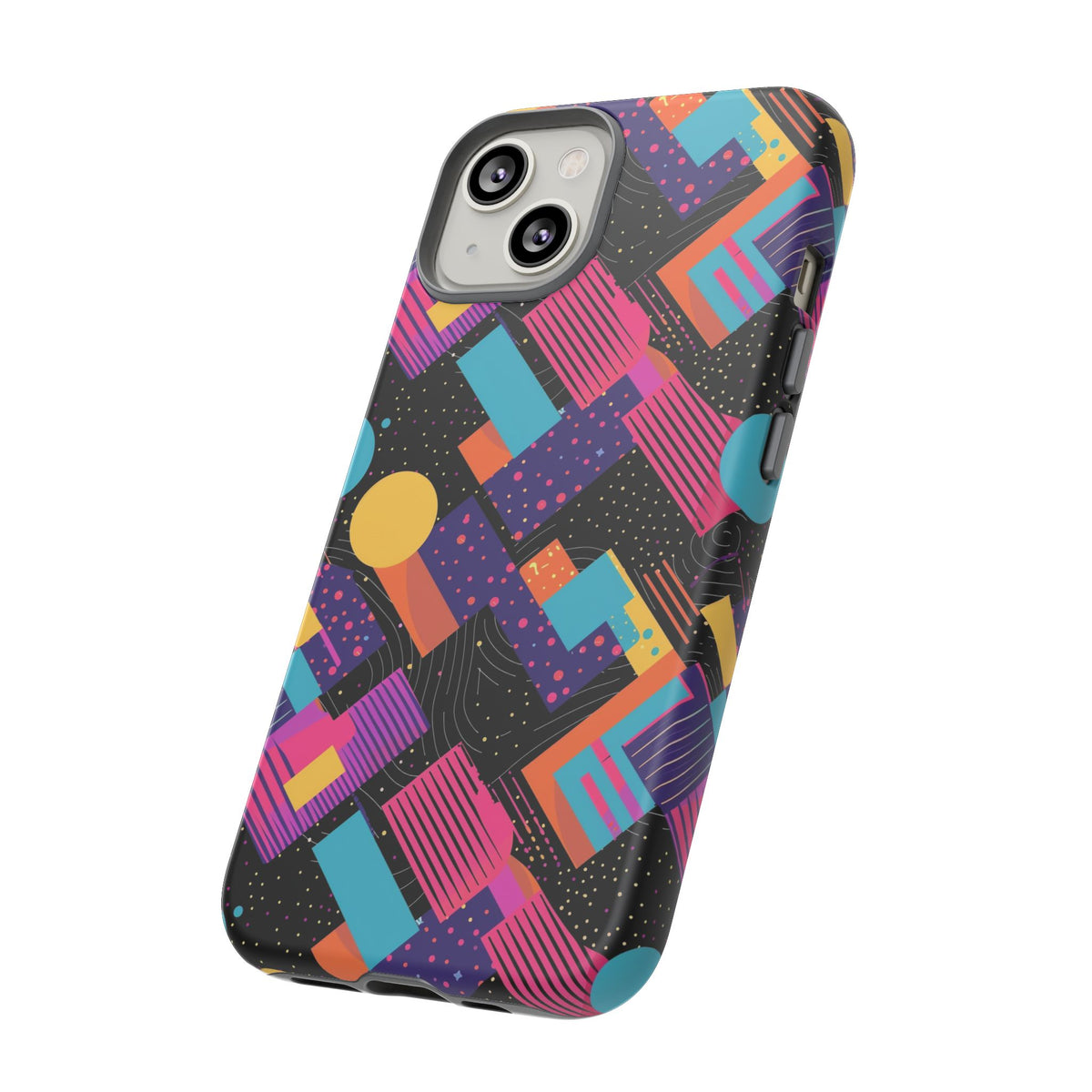 Retro 80s Seamless Phone Case – Vintage Style Meets Modern Protection 088