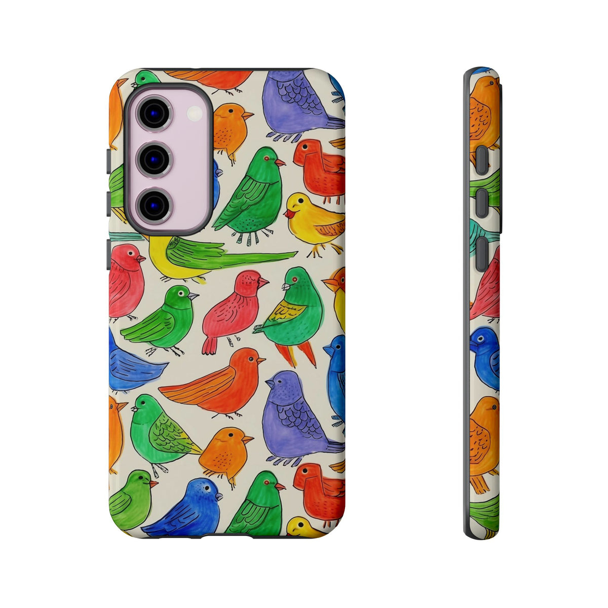 Birds Seamless Pattern Phone Case – Elegant and Timeless Avian Design 2