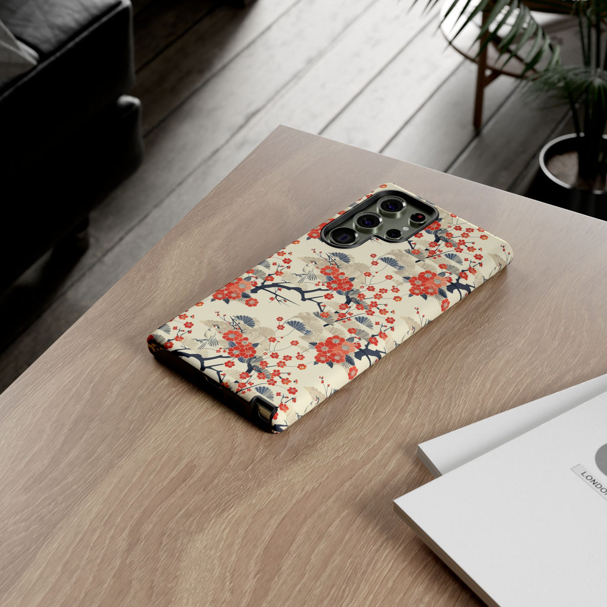 Japanese Pattern Phone Case – Elegant & Timeless Design for Your Phone 031