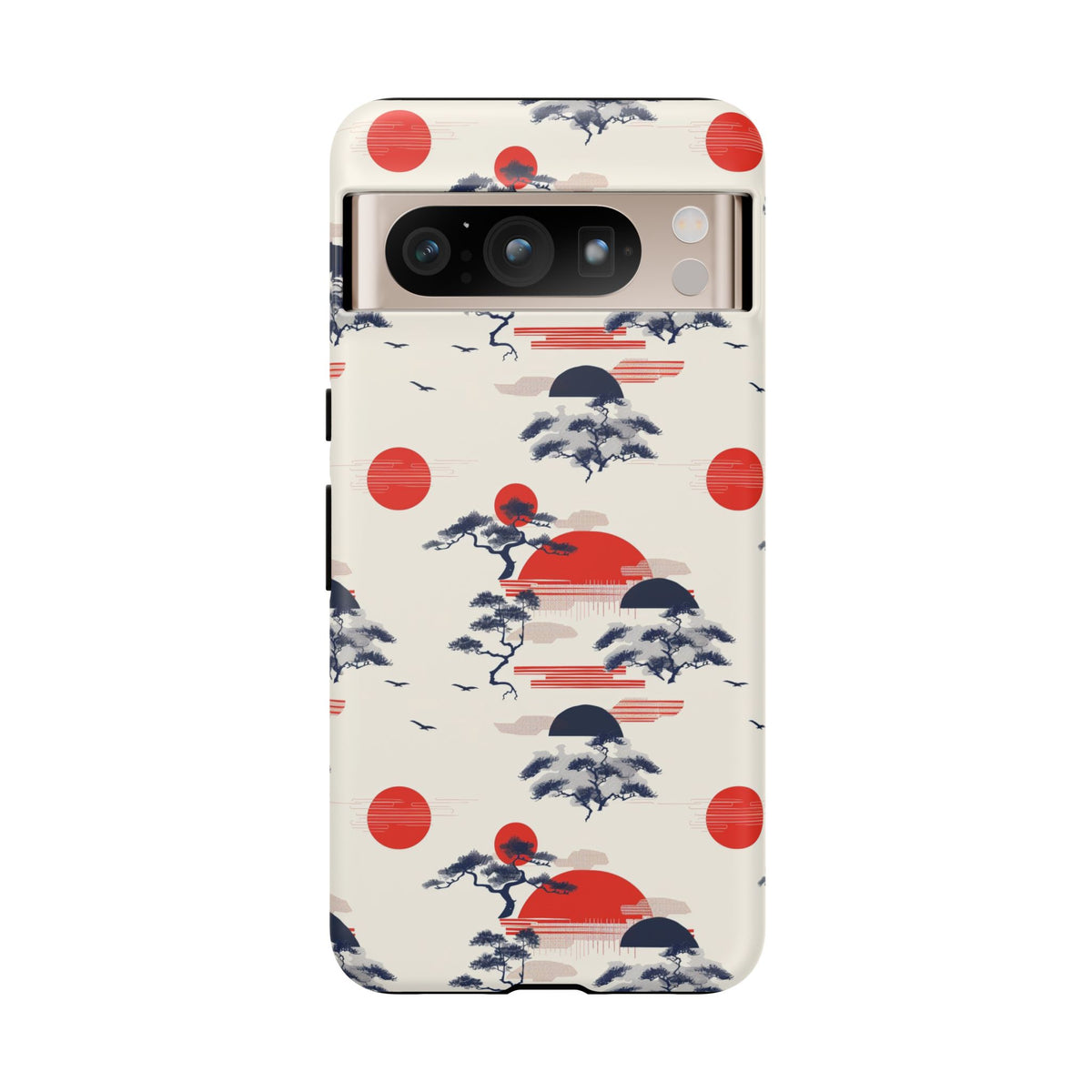 Japanese Pattern Phone Case – Elegant & Timeless Design for Your Phone 047