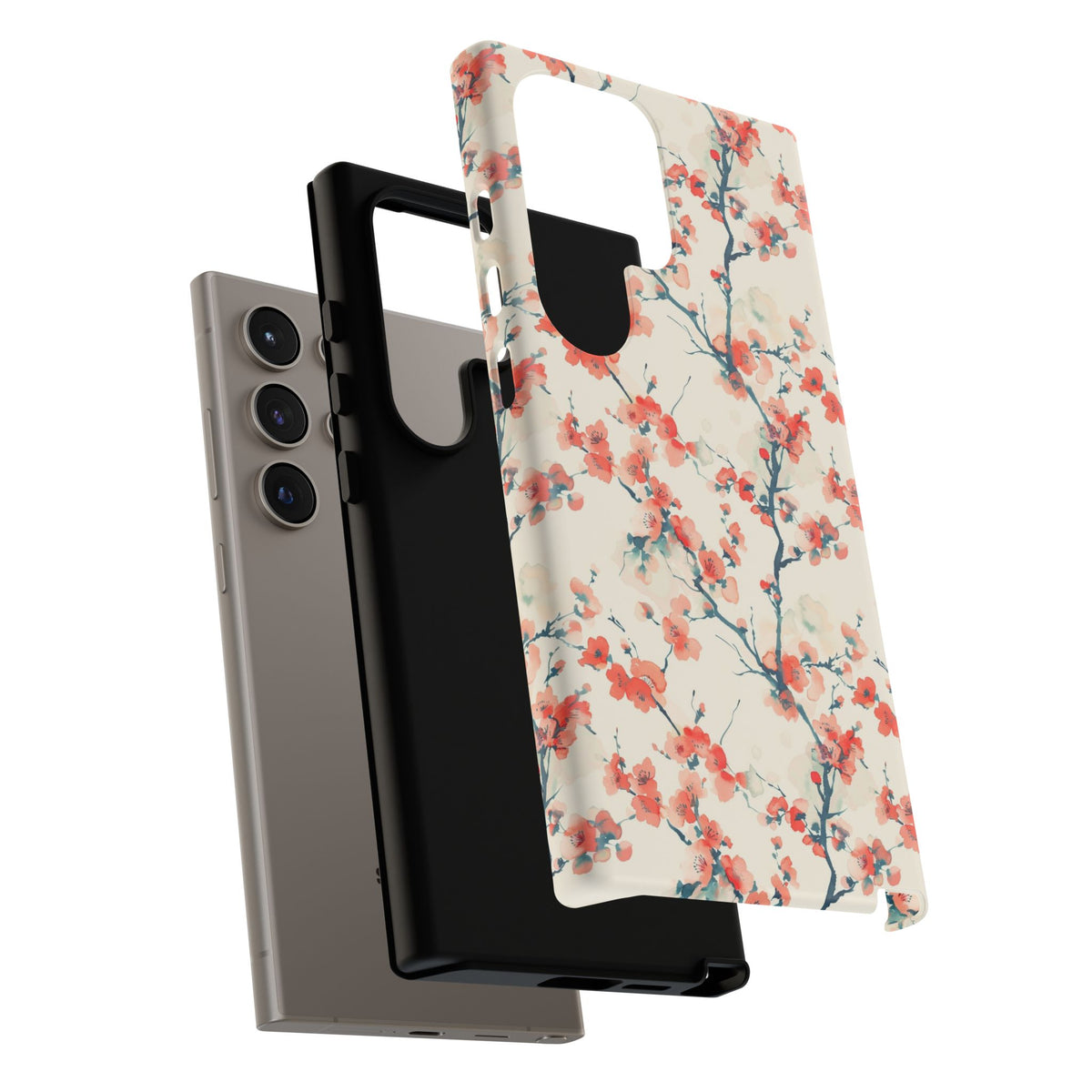 Japanese Pattern Phone Case – Elegant & Timeless Design for Your Phone 463