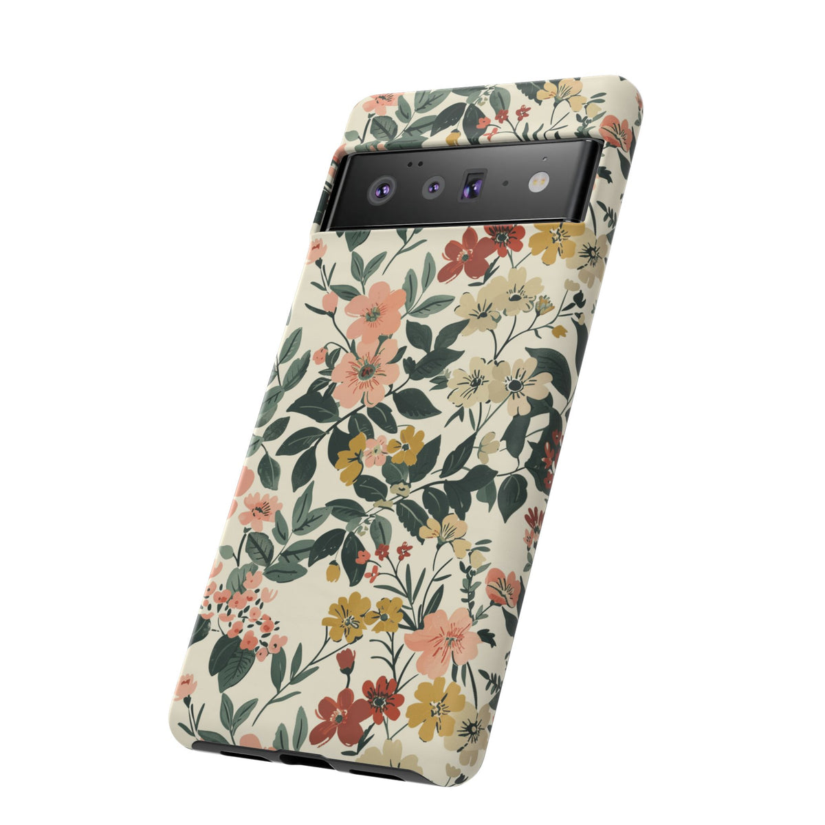 Flower-Themed Phone Case – Elegant Protection with a Floral Twist