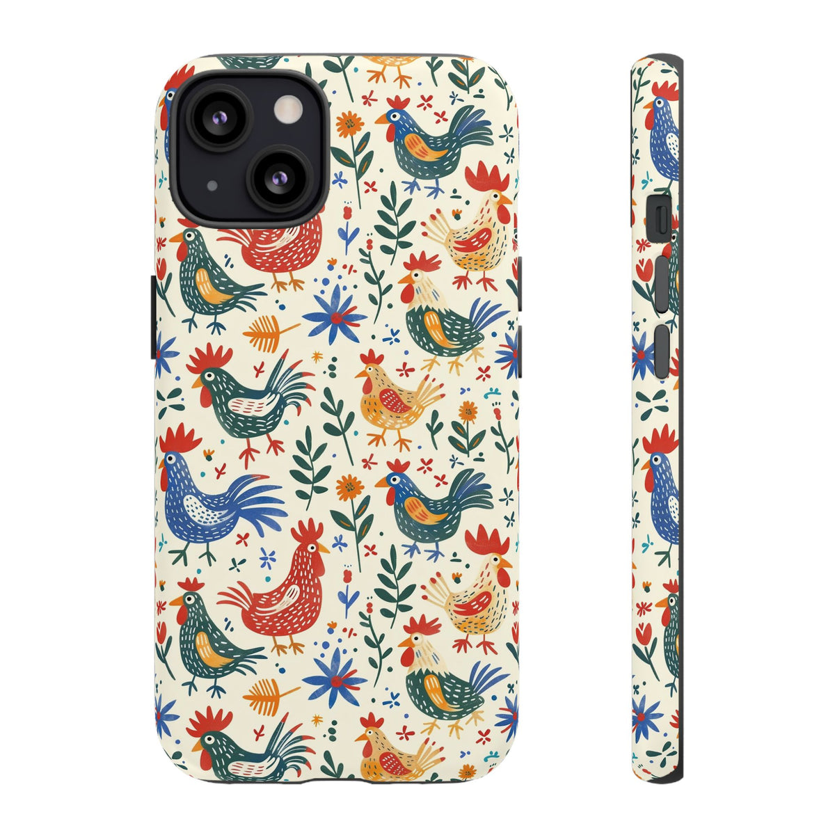 Birds Seamless Pattern Phone Case – Elegant and Timeless Avian Design 8