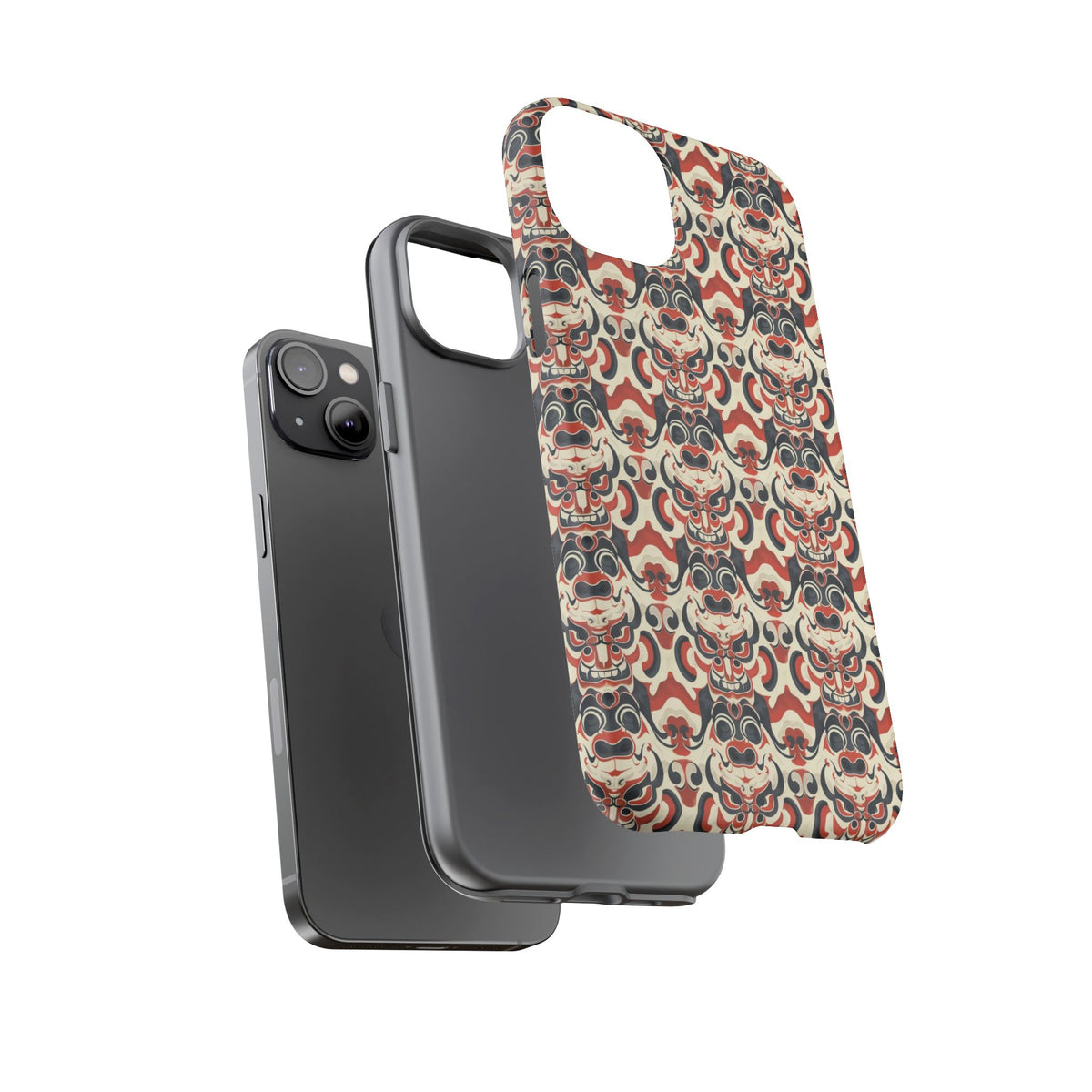 Japanese Pattern Phone Case – Elegant & Timeless Design for Your Phone 155