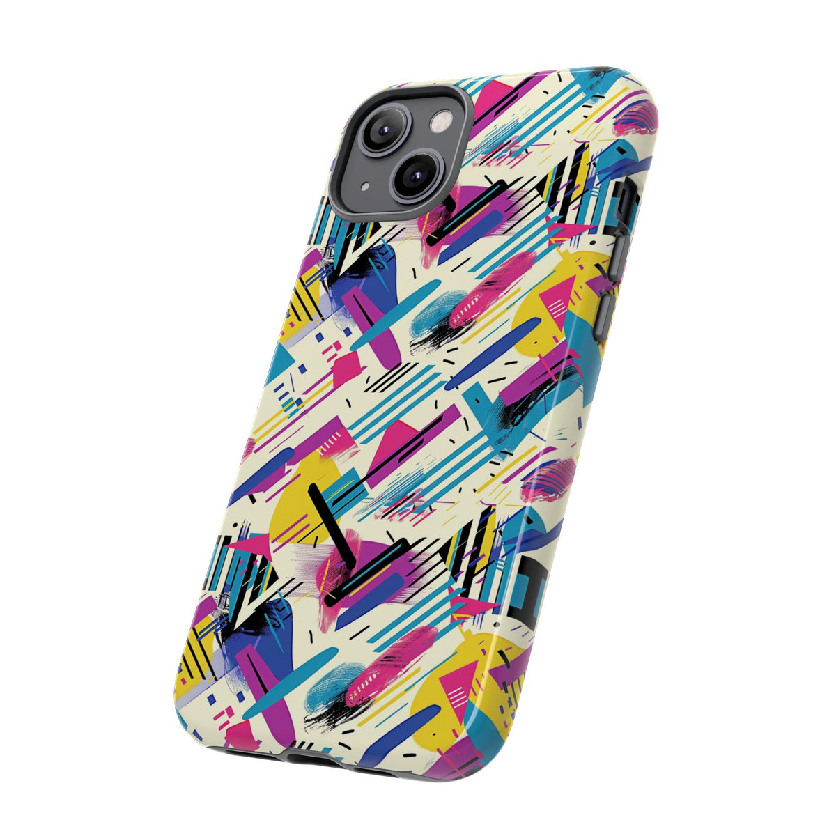 Retro 80s Seamless Phone Case – Vintage Style Meets Modern Protection 134