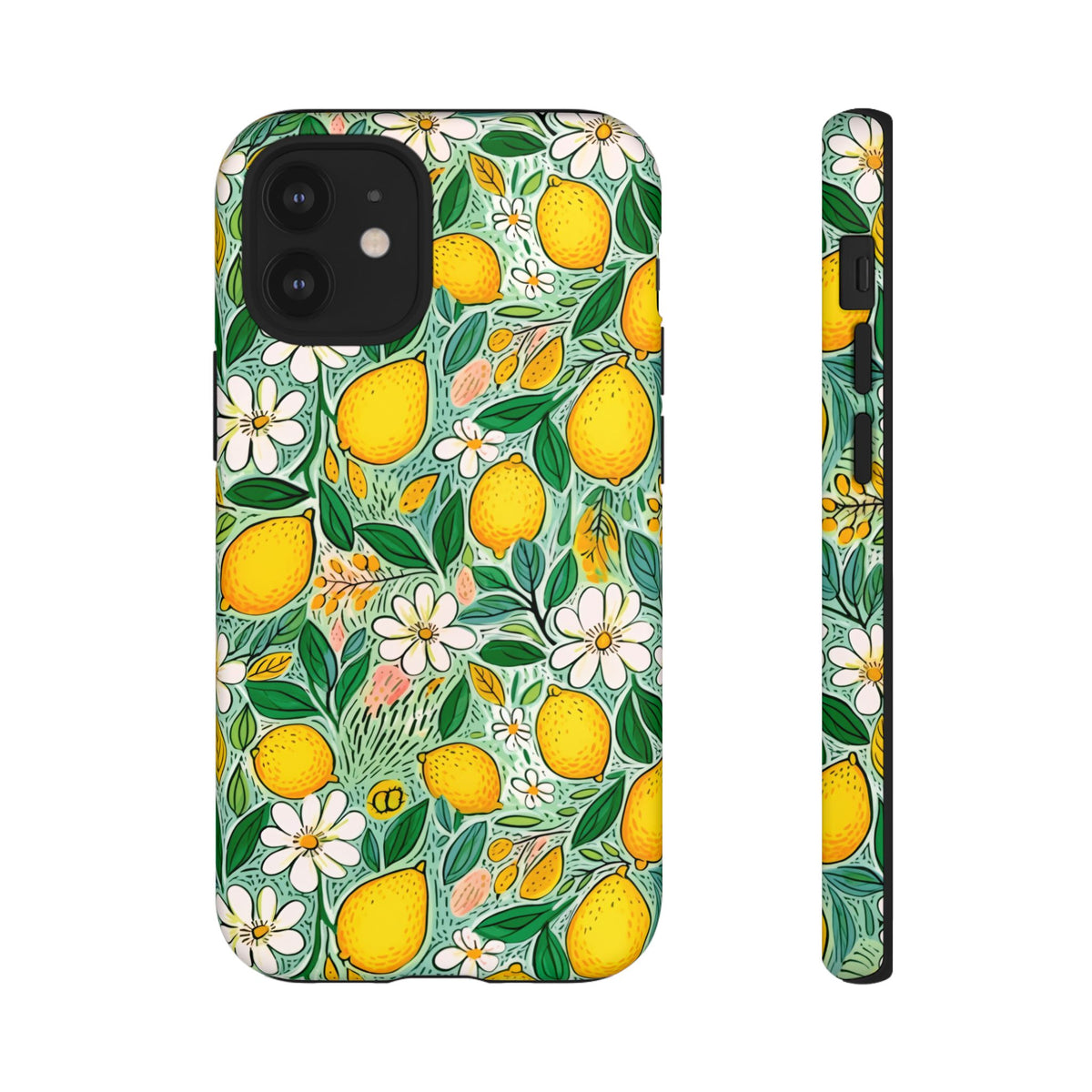 Cute Summer Lemons Phone Case – Refreshing Citrus Design for Your Phone 3