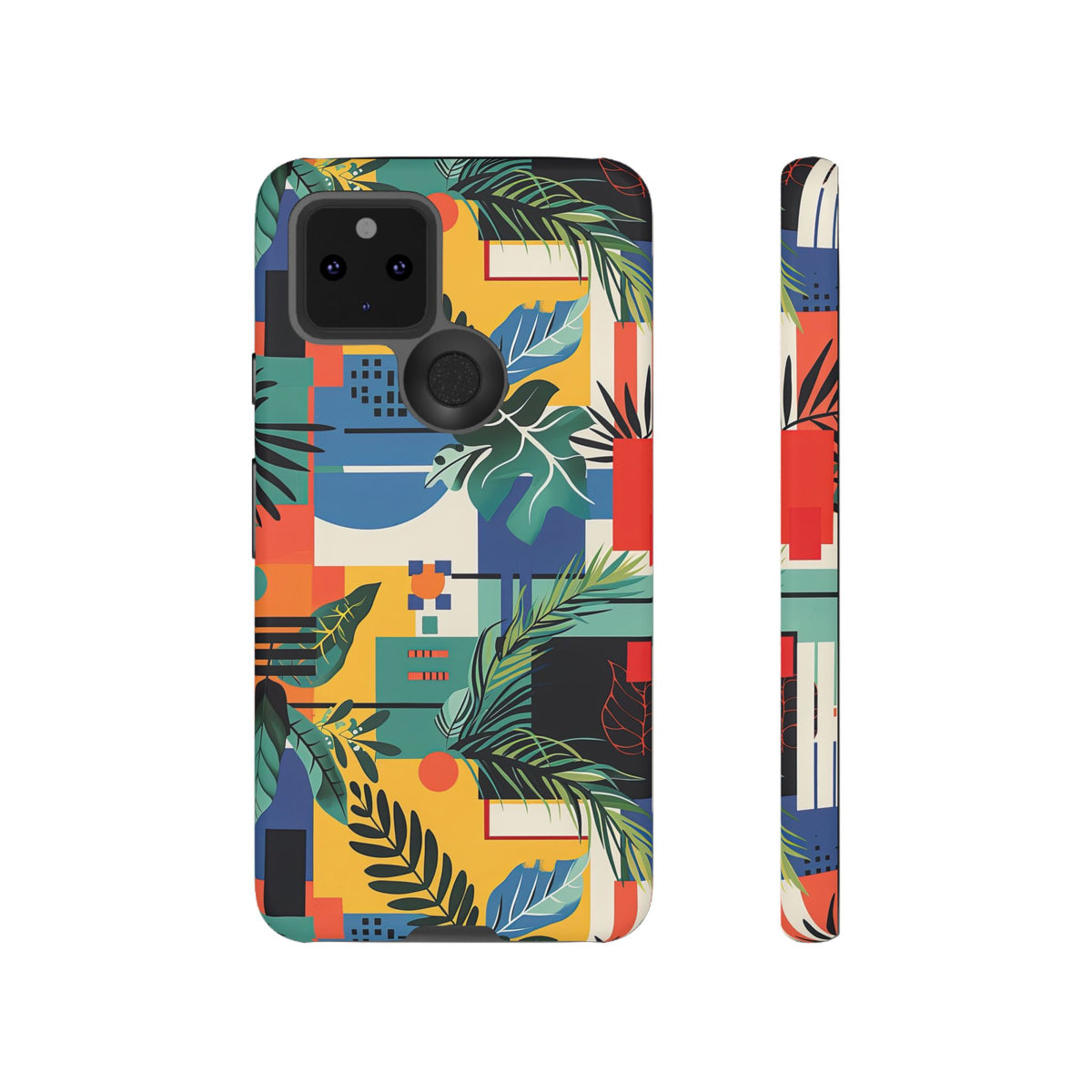 Jungle Collage Phone Case – Vibrant & Durable Nature-Inspired Protection