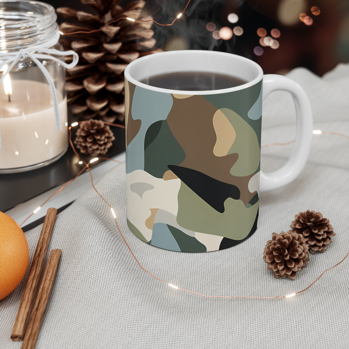 All-Over Camouflage Pattern Coffee Mug 43