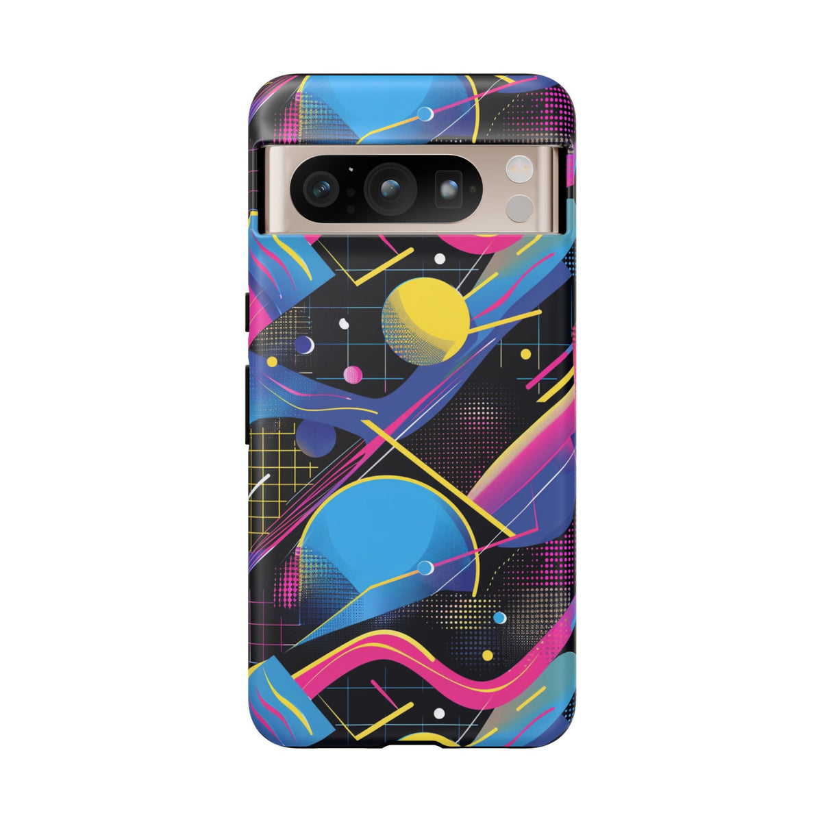 Retro 80s Seamless Phone Case – Vintage Style Meets Modern Protection 14