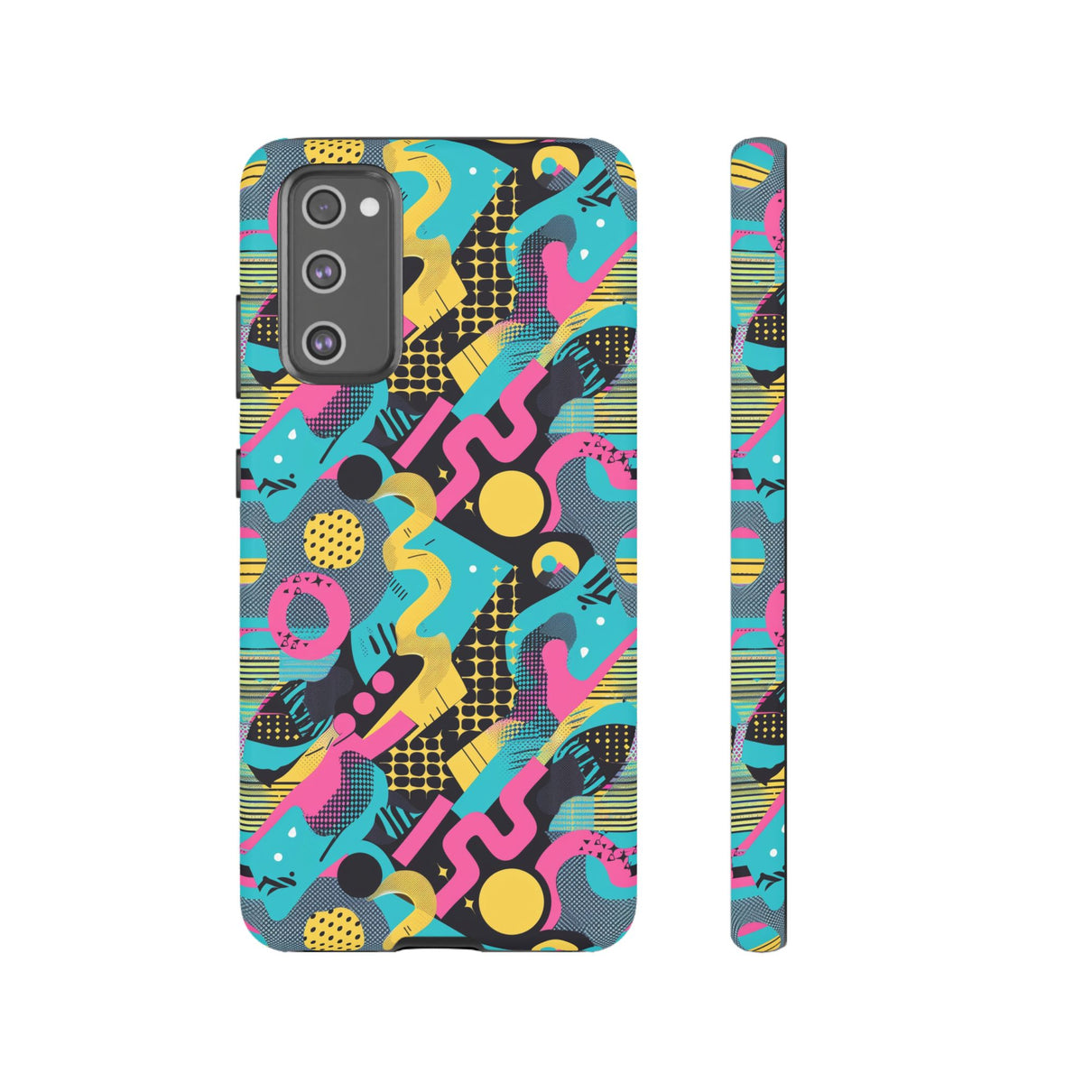 Retro 80s Seamless Phone Case – Vintage Style Meets Modern Protection 138