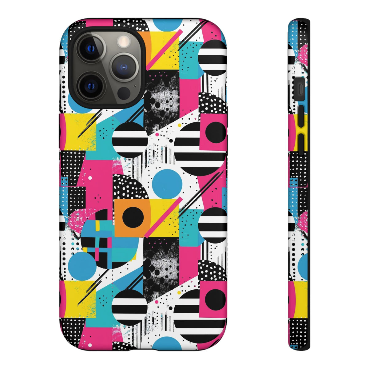 Retro 80s Seamless Phone Case – Vintage Style Meets Modern Protection 176