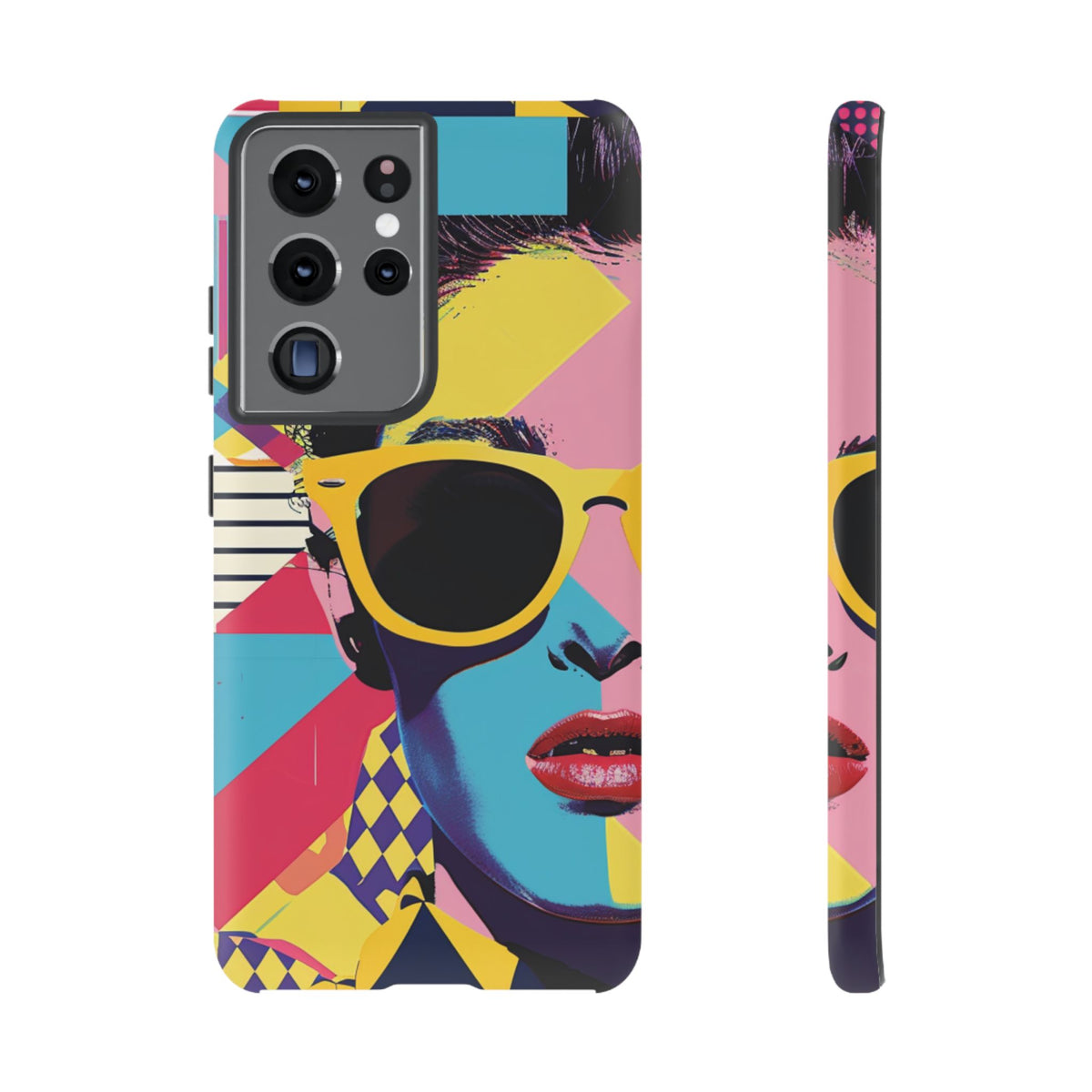 Retro 80s Seamless Phone Case – Vintage Style Meets Modern Protection 7