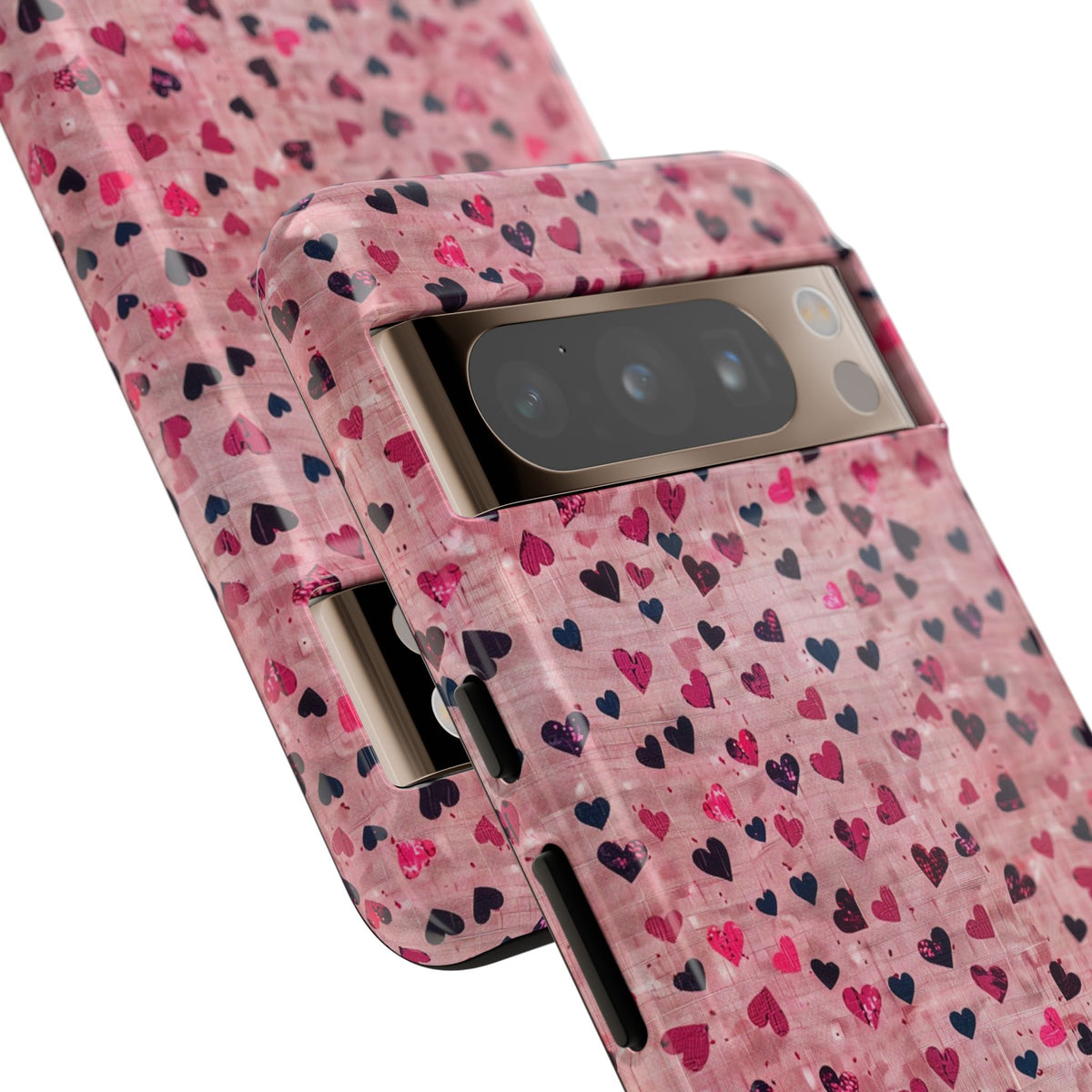 Heart Pattern Phone Case – Stylish & Loving Design for Your Device 229