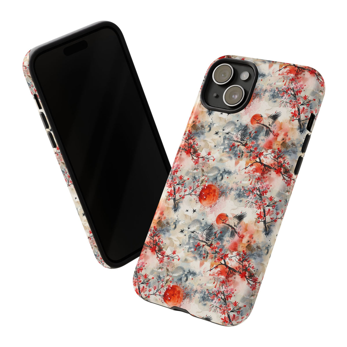 Japanese Pattern Phone Case – Elegant & Timeless Design for Your Phone 110