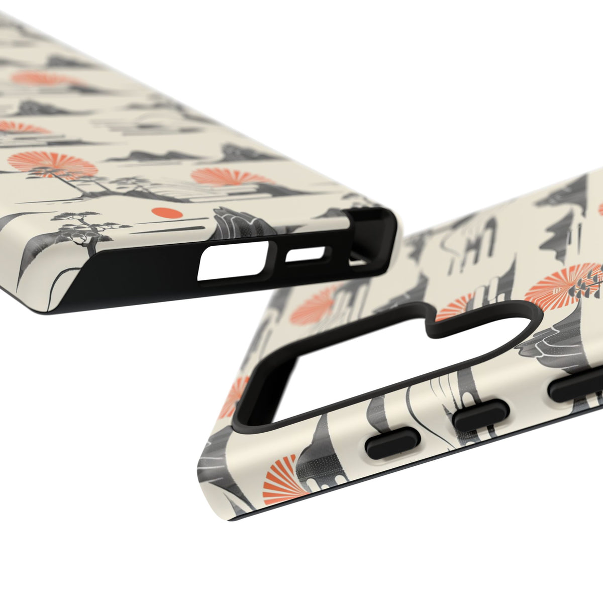 Japanese Pattern Phone Case – Elegant & Timeless Design for Your Phone 022