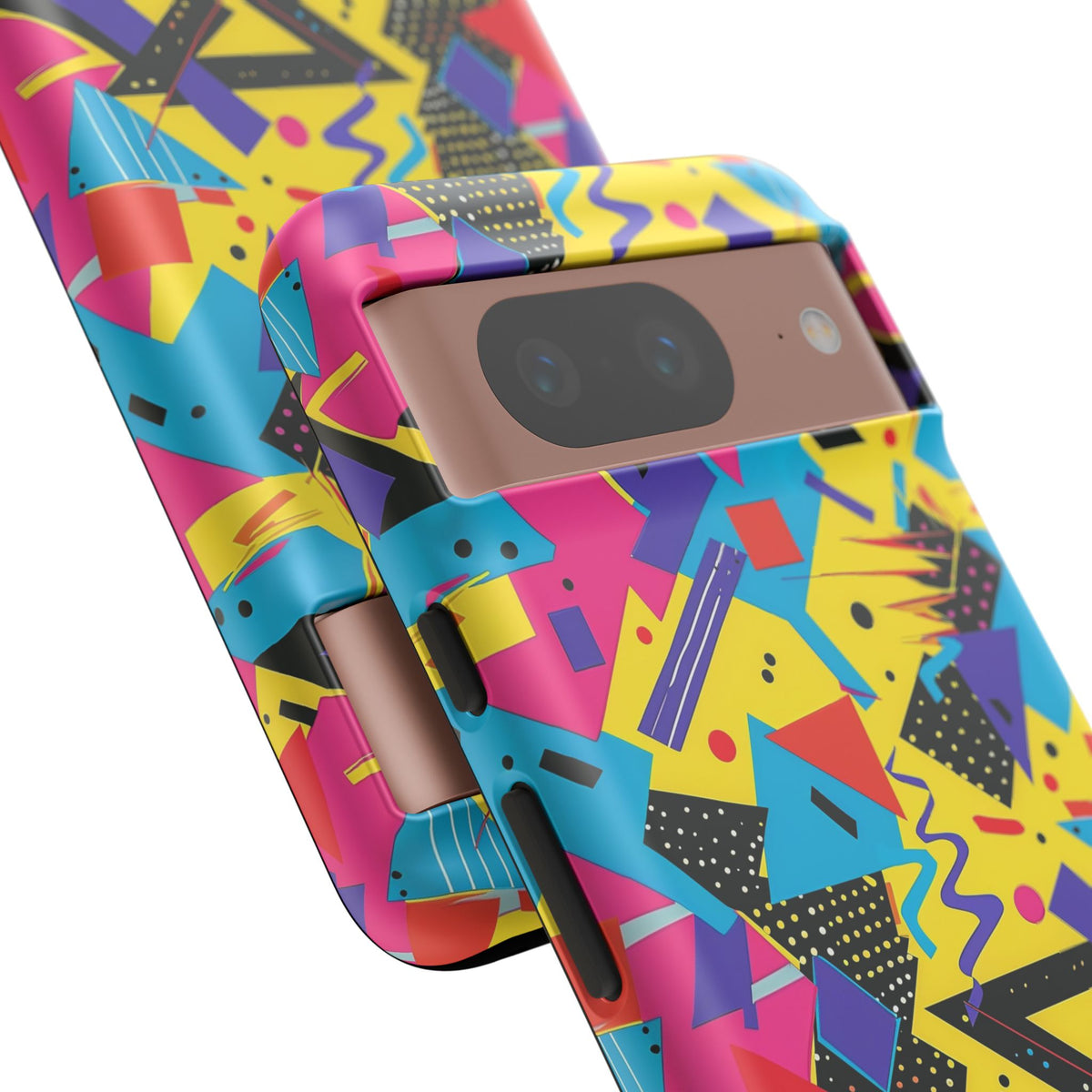 90s Themed Seamless Pattern Phone Case – Embrace Retro Style and Protection 223